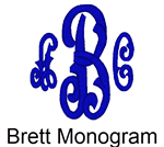 Brett Monogram