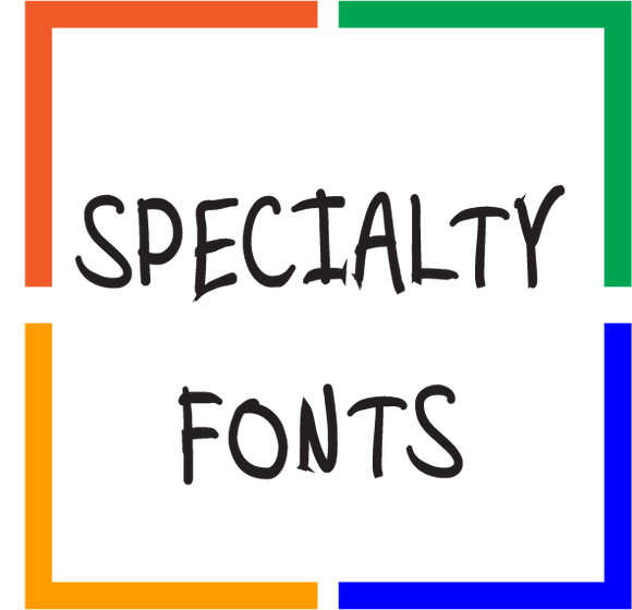 Specialty Fonts