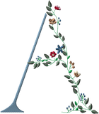 GH FLORAL FONT