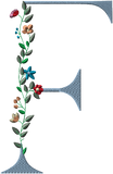 GH FLORAL FONT