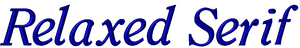Relaxed Serif