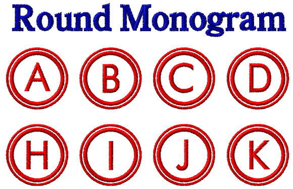 Round Monogram