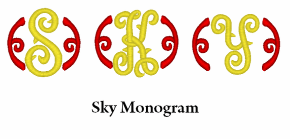 Sky Monogram