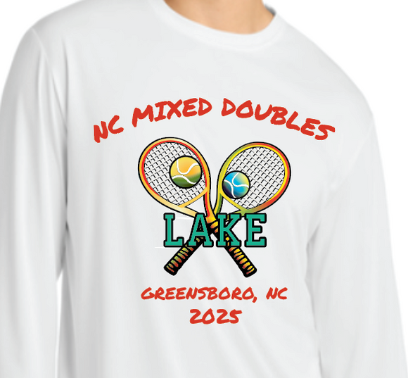 ST350LS Long Sleeve White T-Shirt