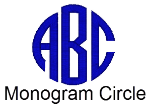 Monogram Circle