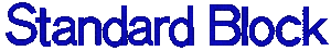 Standard Block