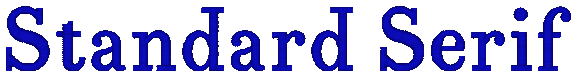 Standard Serif