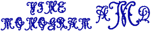 Vine Monogram