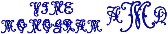 Vine Monogram