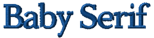 Baby Serif