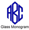 Glass Monogram