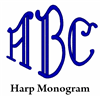 Harp Monogram