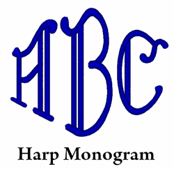Harp Monogram